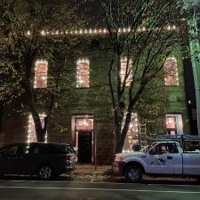 Downtown-Charlottesville-Christmas-Lights-Installation 0